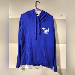 Victoria Secret Pink Brand hoodie blue size large